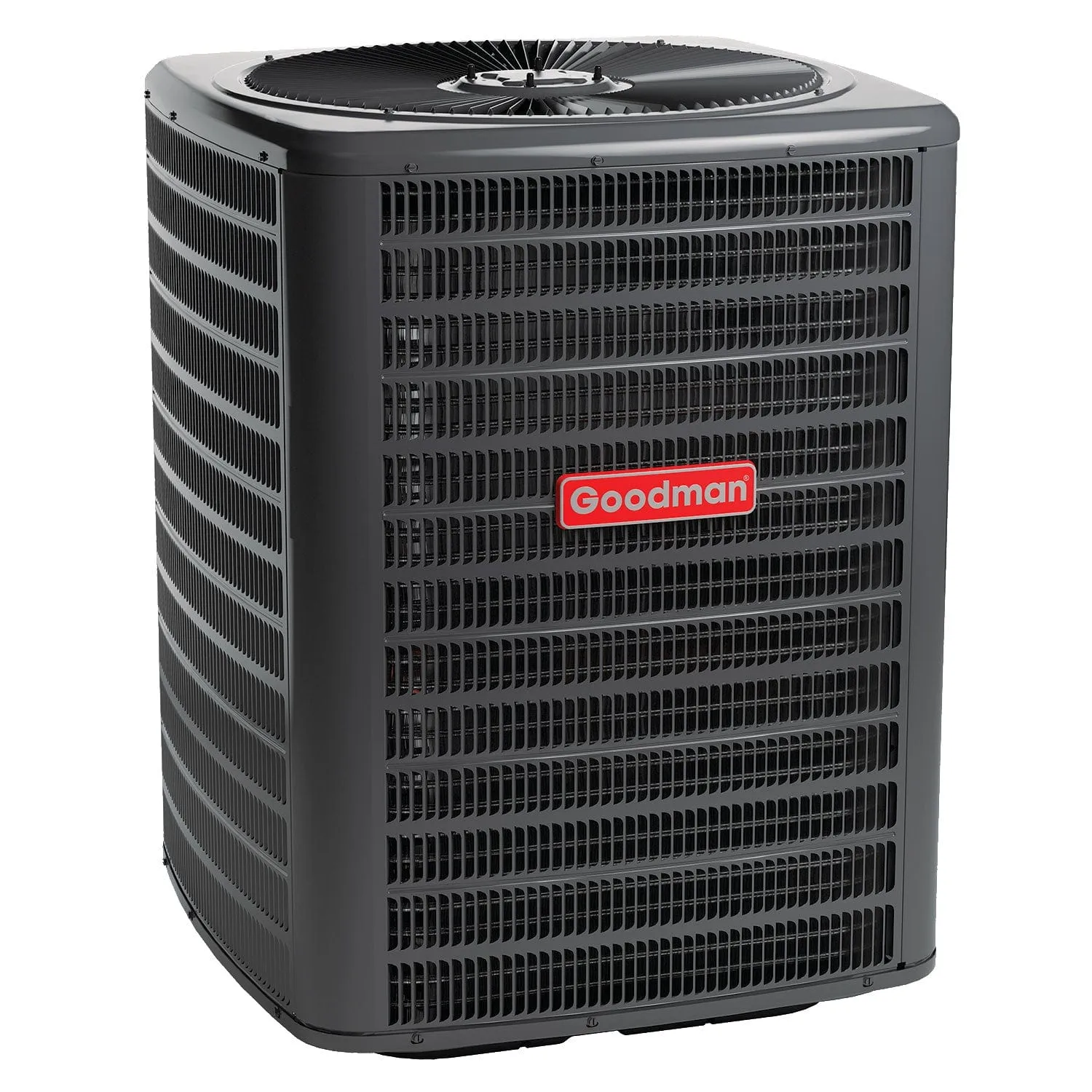 4 Ton Goodman 15.2 SEER2 Central Air Conditioner - 100,000 Btu Single-Stage Multi-Speed ECM Gas Furnace 80% AFUE 2000 cfm Up-flow System