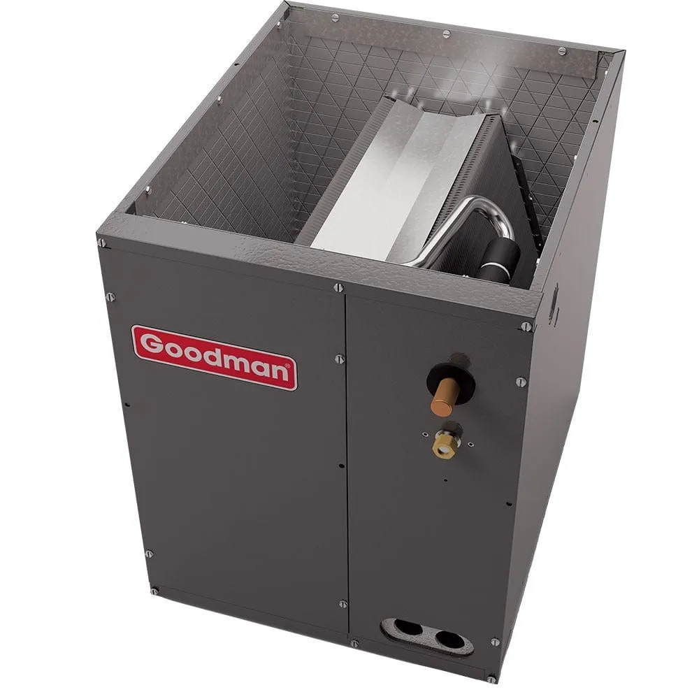 4 Ton Goodman 15.2 SEER2 Central Air Conditioner - 100,000 Btu Single-Stage Multi-Speed ECM Gas Furnace 80% AFUE 2000 cfm Up-flow System