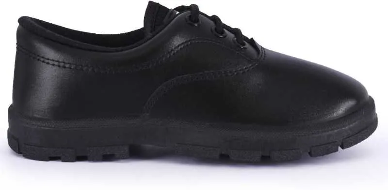 Action School Time Shoes Boy's Laces Black