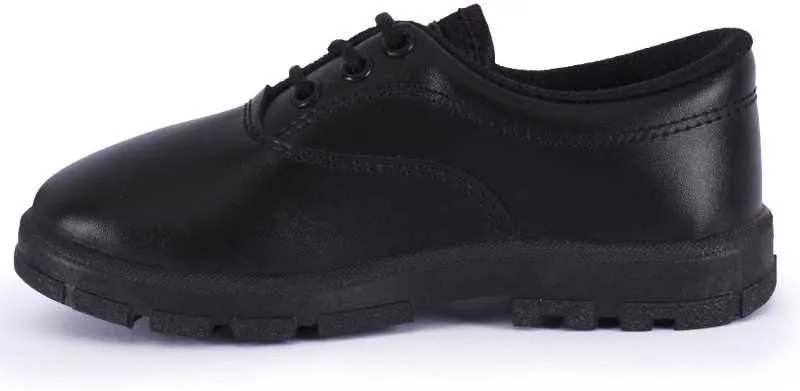 Action School Time Shoes Boy's Laces Black