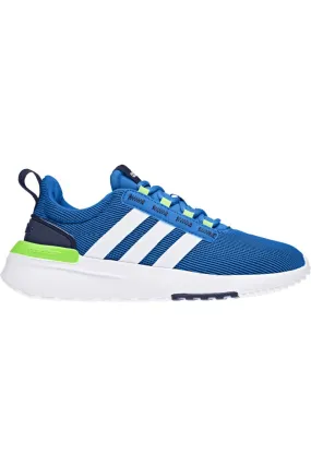 Adidas Boys Racer TR21 in Blue Rush/Future White/Dark Blue