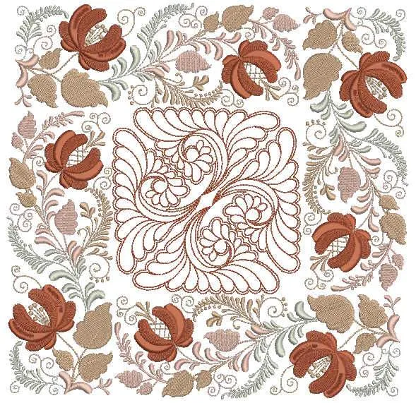 Autumn Song Pillow Quilt Combo