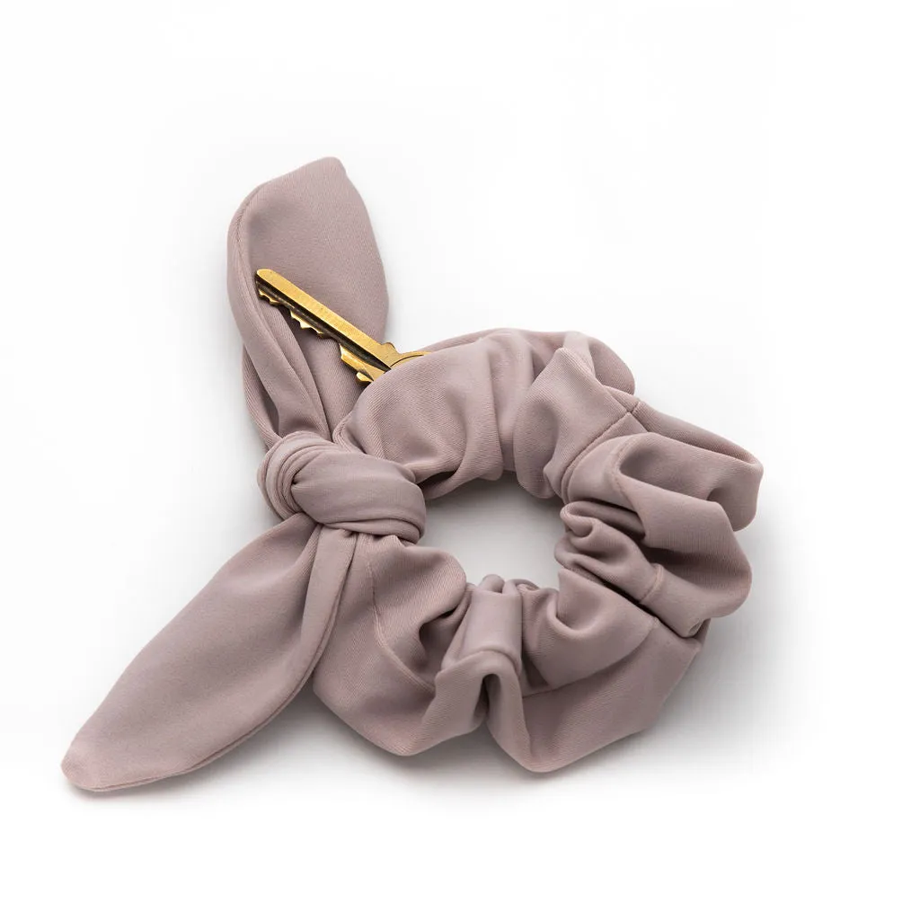 Blushing Babe Pocket Key Chain Scrunchie
