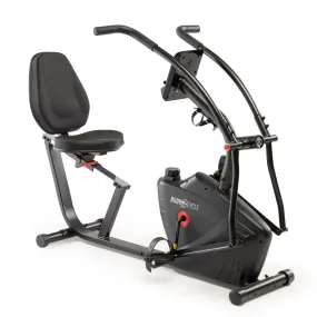 Body Cycle by Marcy Dual Action Recumbent Exercise Bike | JX-7301