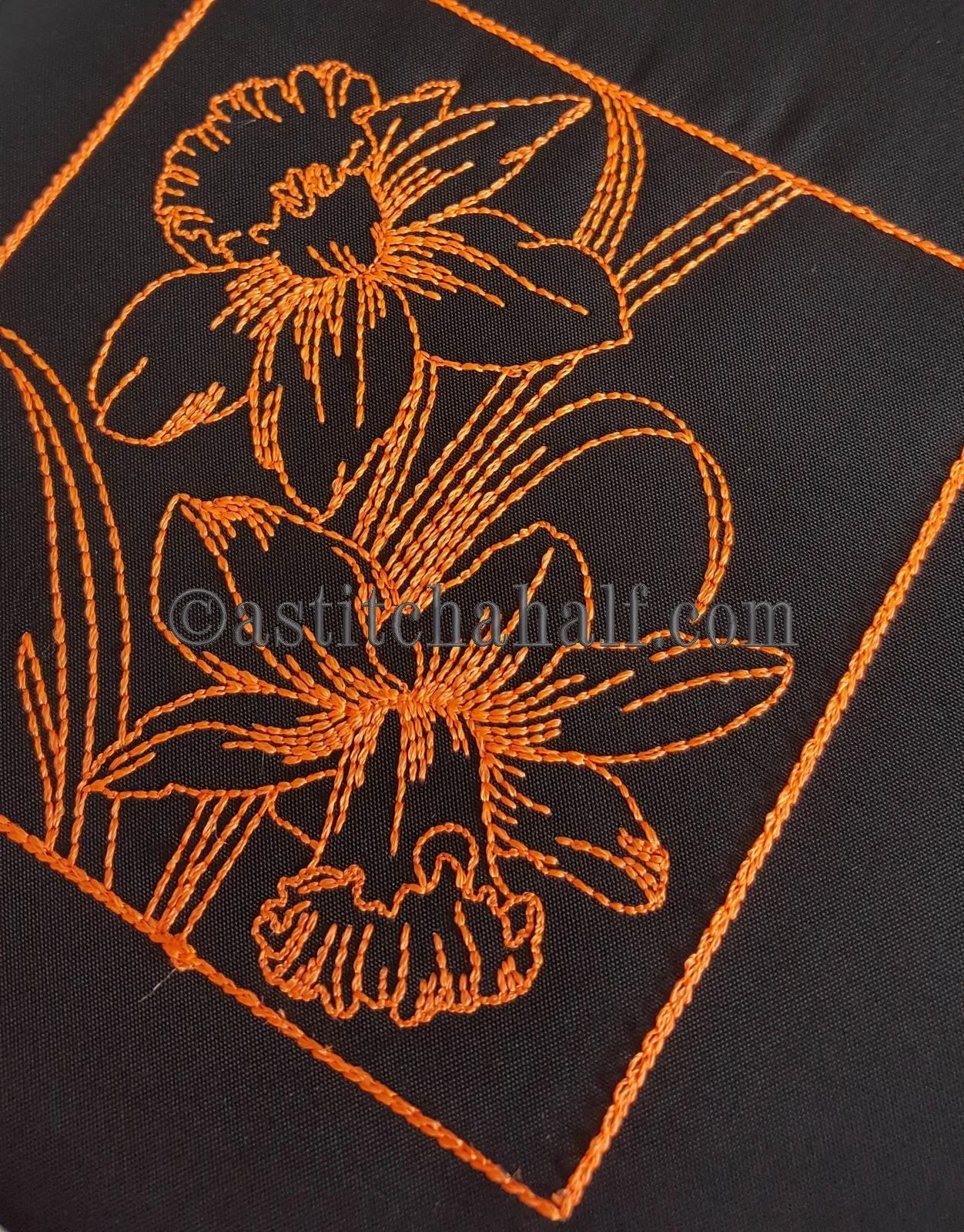 Chalk Board Daffodil Cross Body Bag