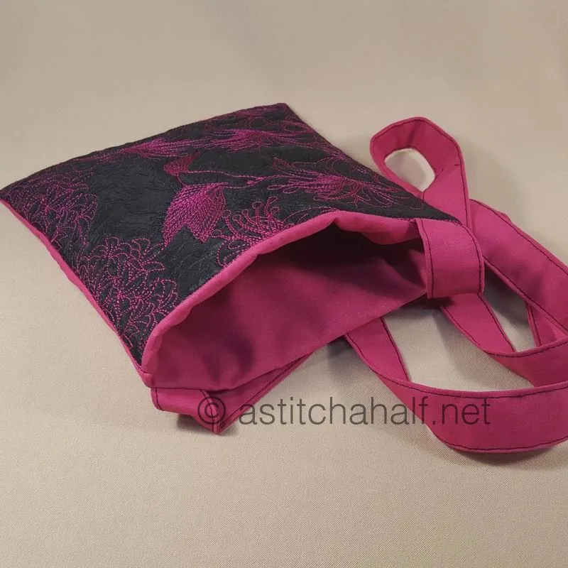 Chalk Board Duo Chalk Board Peacock and Sunbird Cross Body Bags