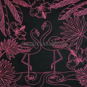 Chalk Board Flamingo Cross Body Bag