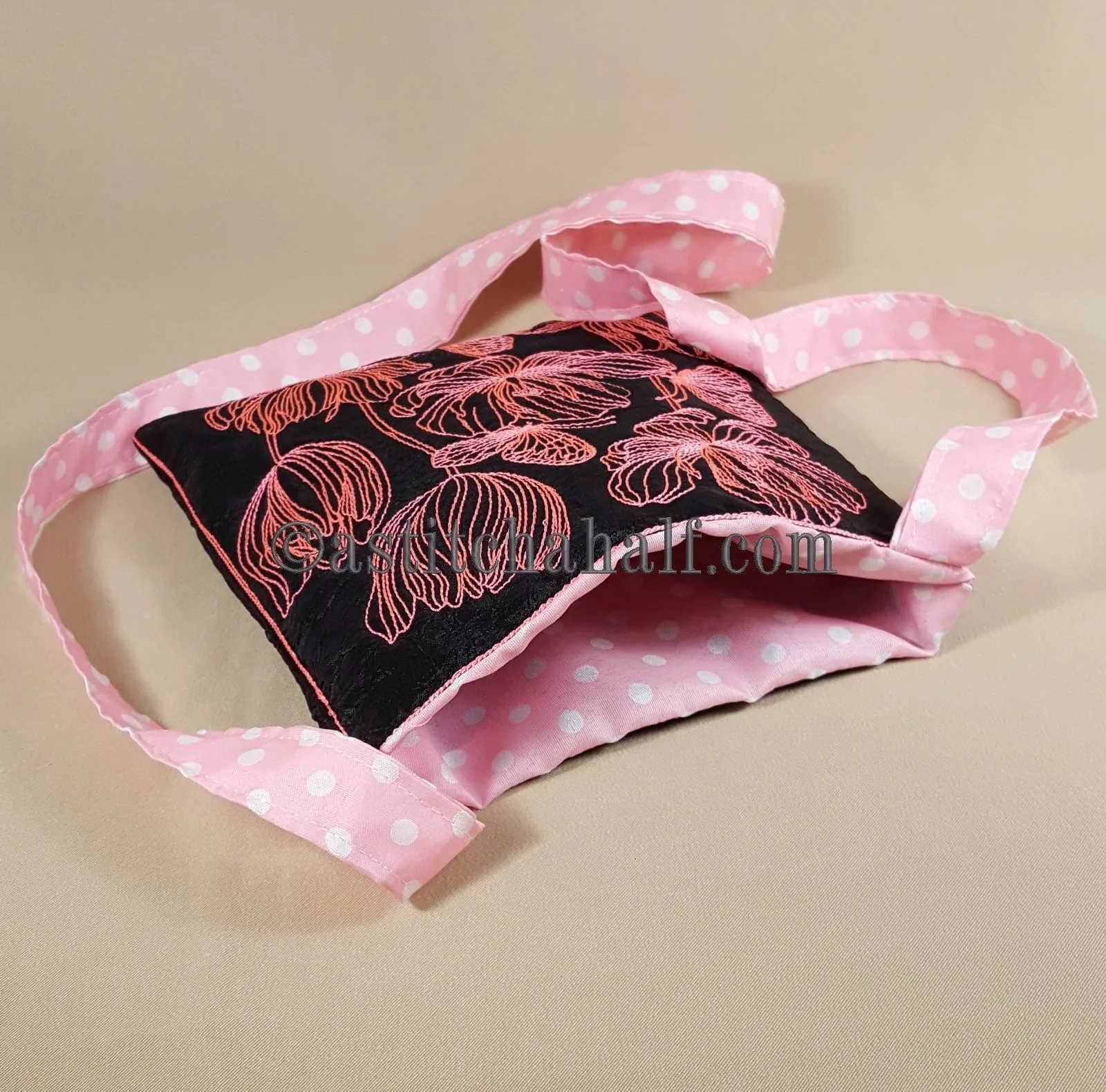 Chalk Board Tender Tulips Cross Body Bag