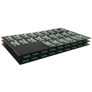 CONDUCTIVE FLUTED PLASTEK SHEET, 3 MM x 24'' x 36''-10PK