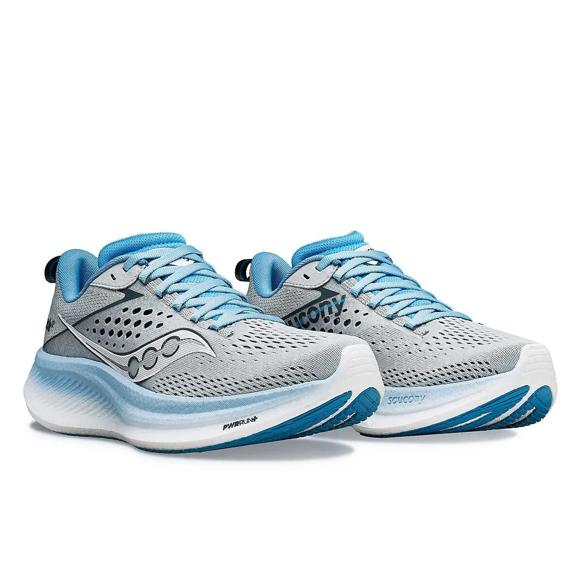 D Wide Saucony Ride 17 Womens Running Shoes – Cushioned Lightweight Trainers New