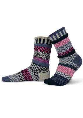 DOGWOOD Wool Blend Knitted Crew Socks Made in USA