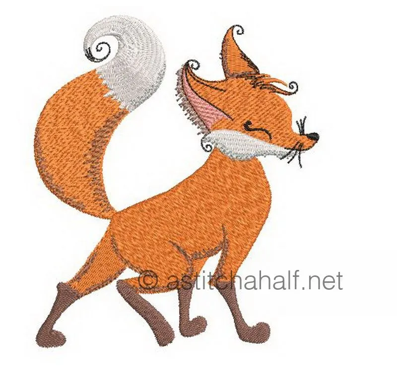 Fancy Fox Reading Pillow