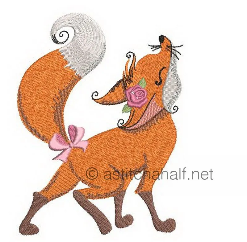 Fancy Fox Reading Pillow