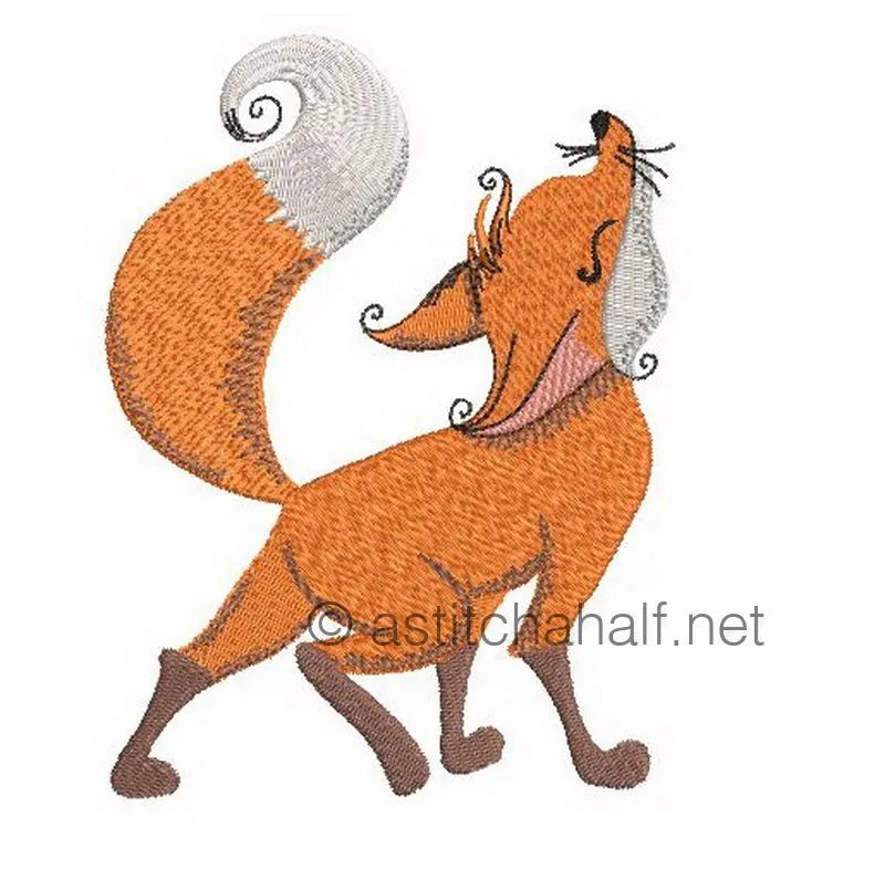 Fancy Fox Reading Pillow