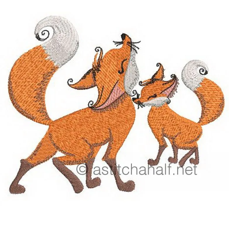 Fancy Fox Reading Pillow