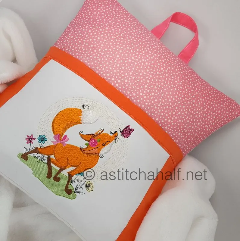 Fancy Fox Reading Pillow