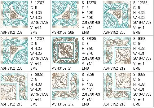 Feather Frost Quilt Combo