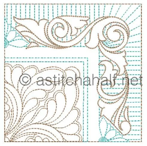 Feather Frost Quilt Combo