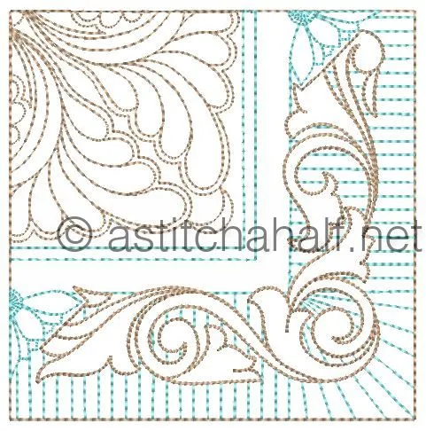 Feather Frost Quilt Combo