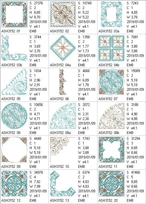 Feather Frost Quilt Combo