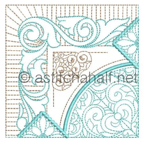 Feather Frost Quilt Combo