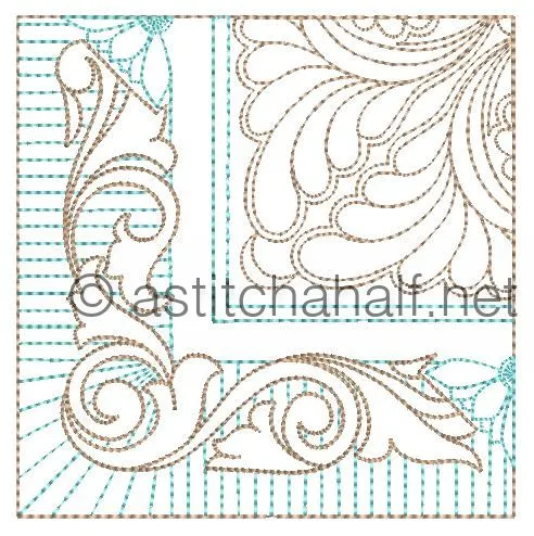 Feather Frost Quilt Combo