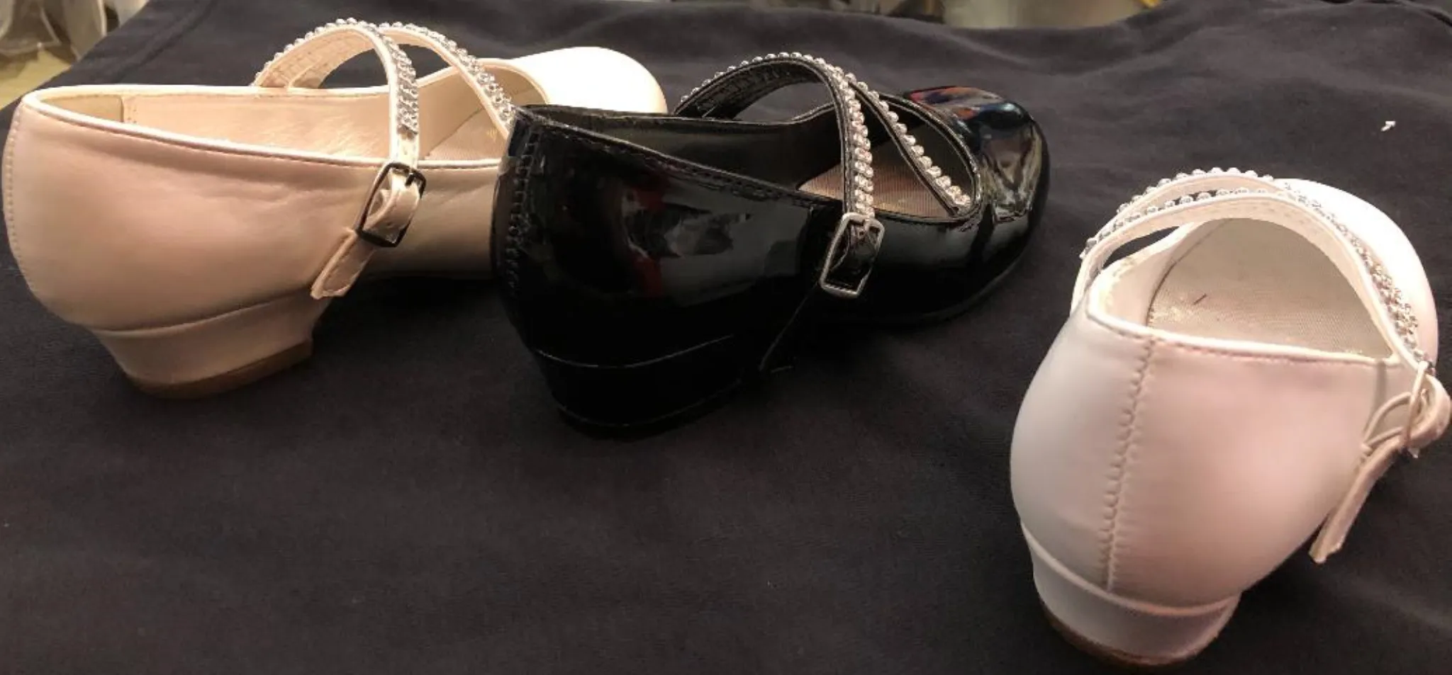 FK- DM36 Rhinestone Girls Shoes