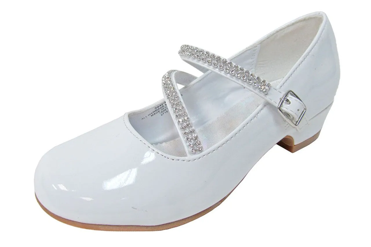 FK- DM36 Rhinestone Girls Shoes
