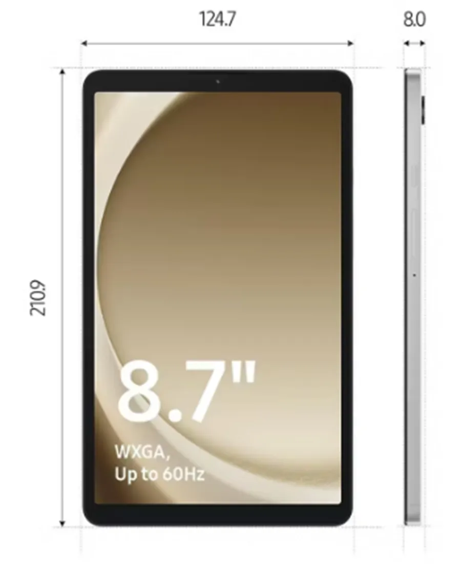 Galaxy Tab A9 8.7" Wi-Fi | 4GB | 64GB | Silver