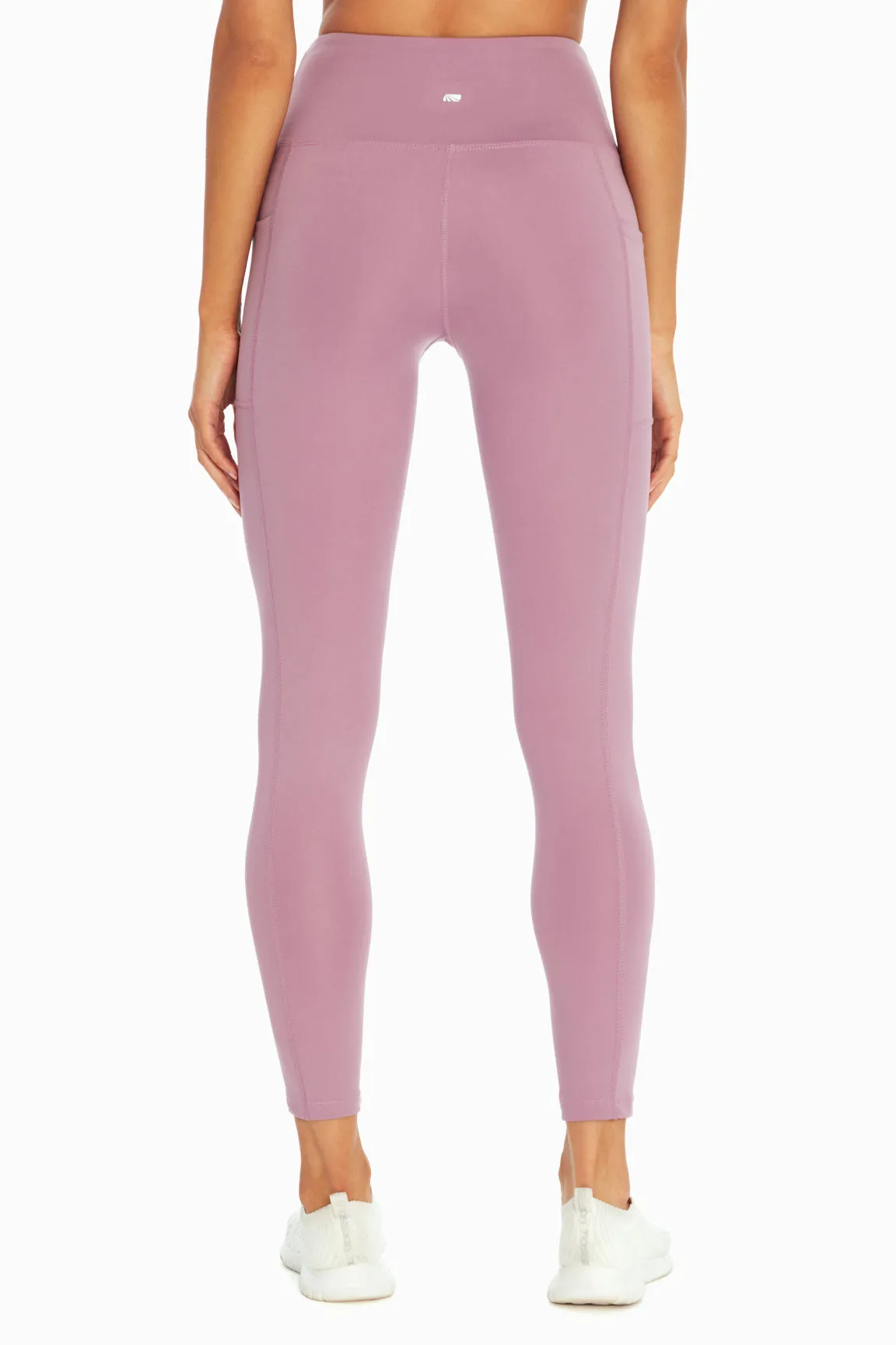High Rise Side Pocket Ankle Legging - Valerian