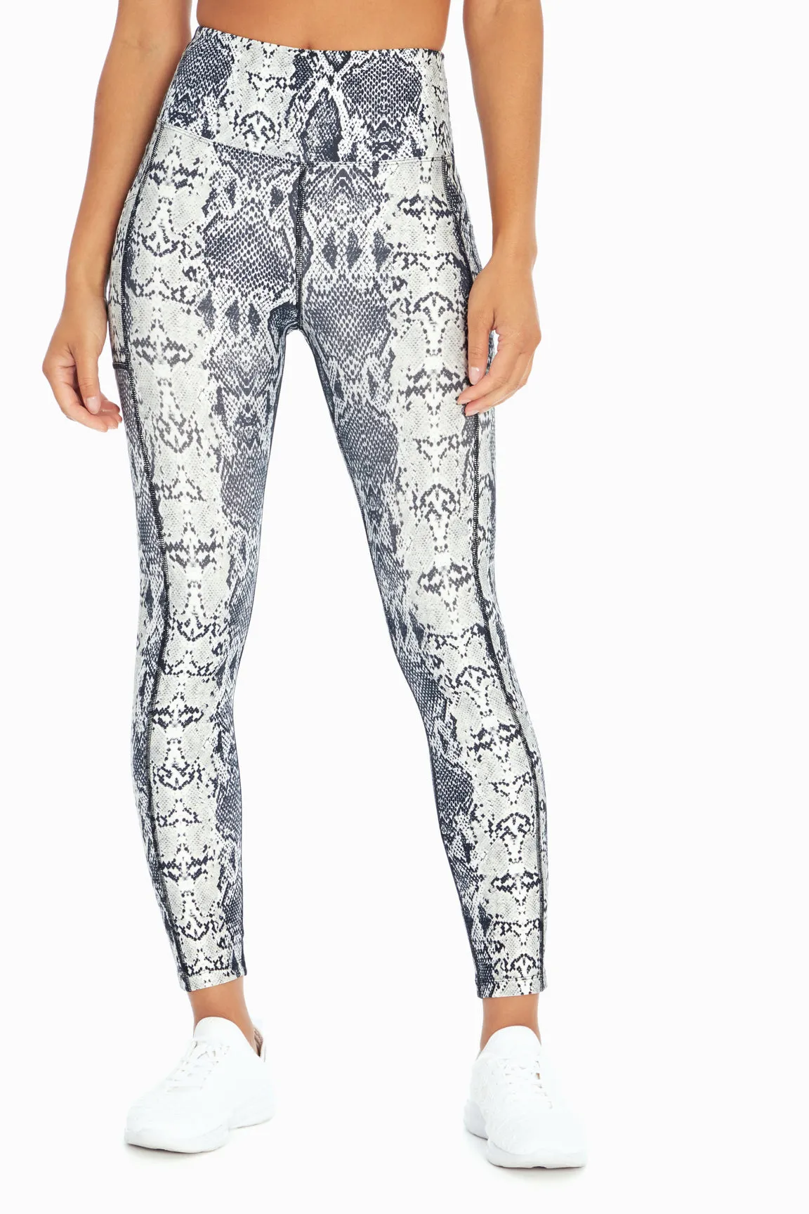 High Rise Side Pocket Ankle Legging