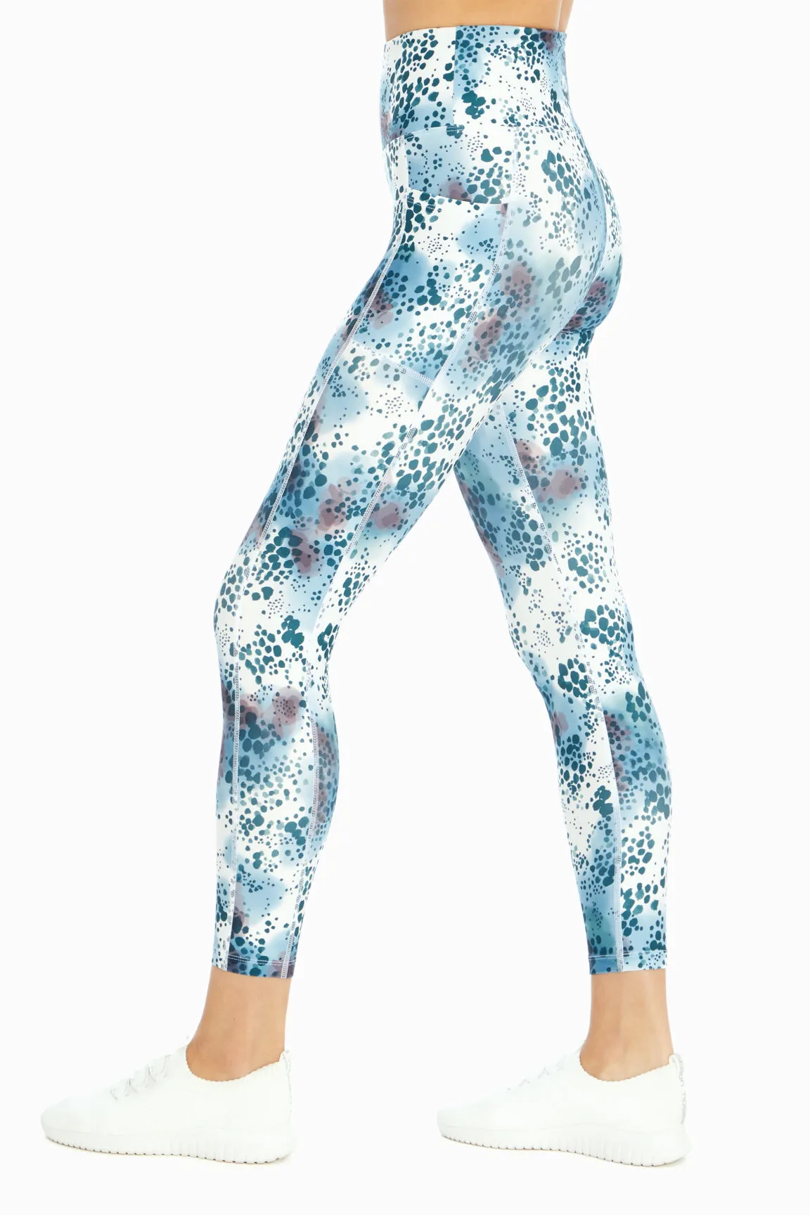 High Rise Side Pocket Ankle Legging