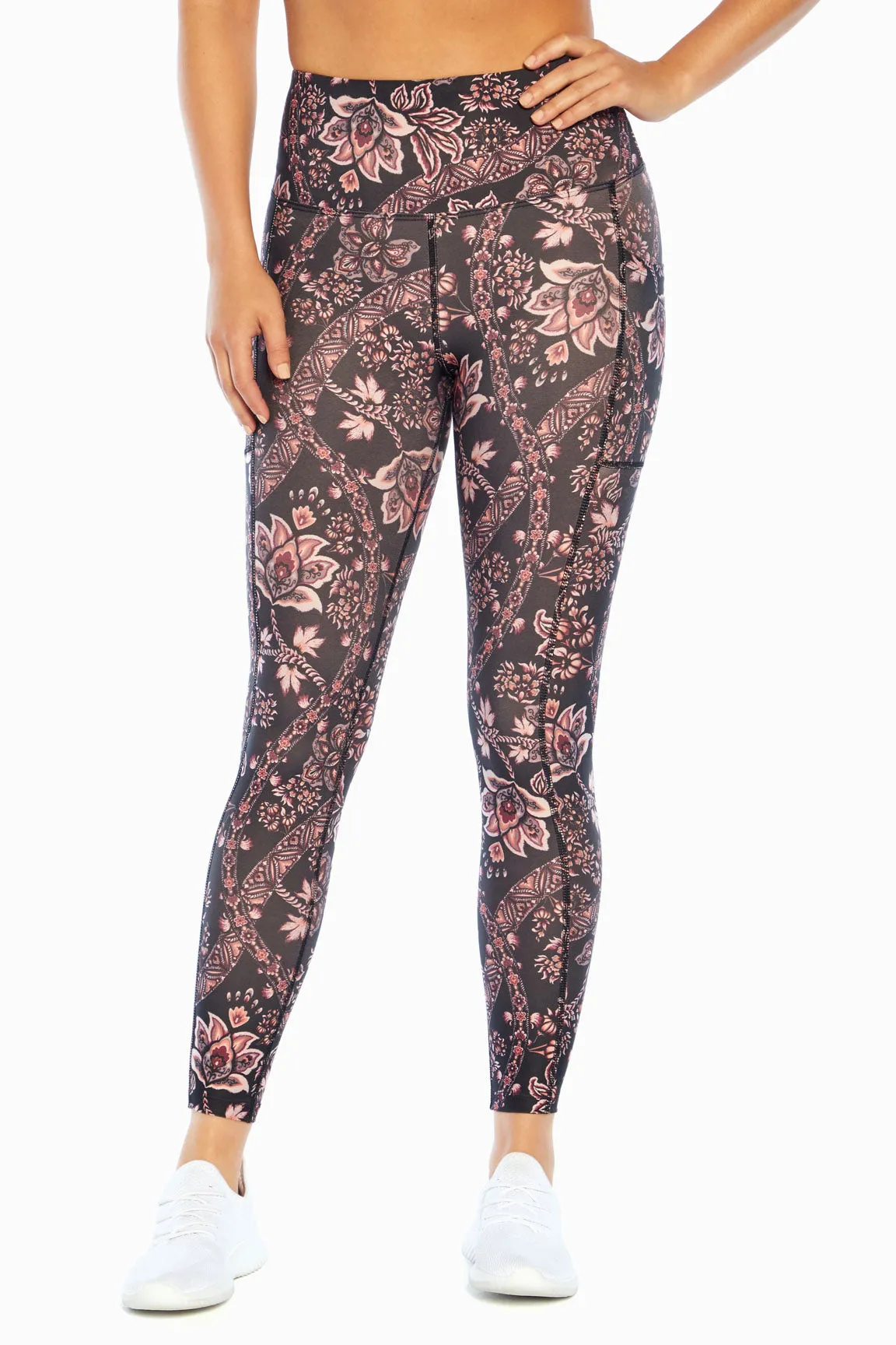 High Rise Side Pocket Ankle Legging