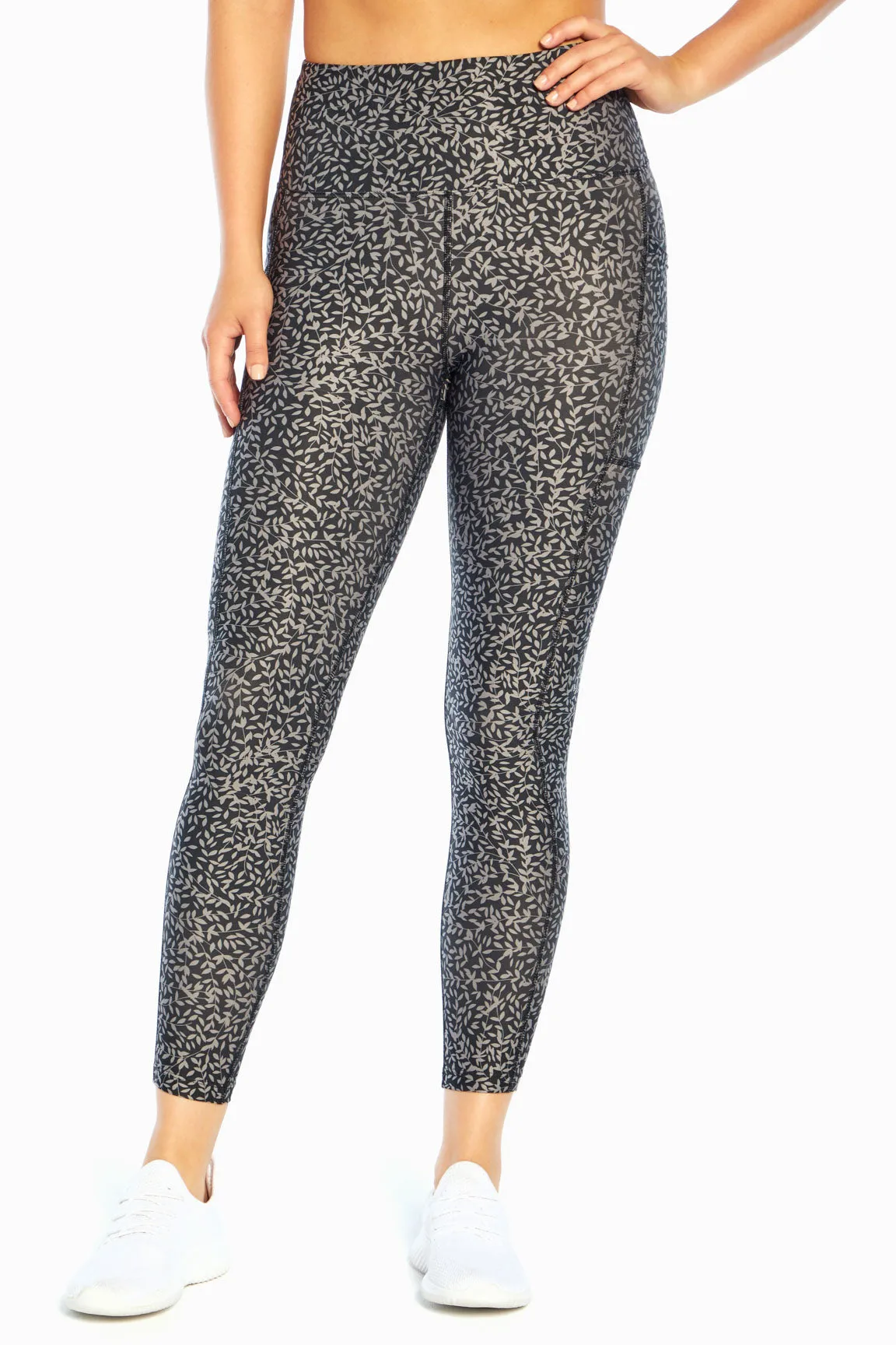 High Rise Side Pocket Ankle Legging