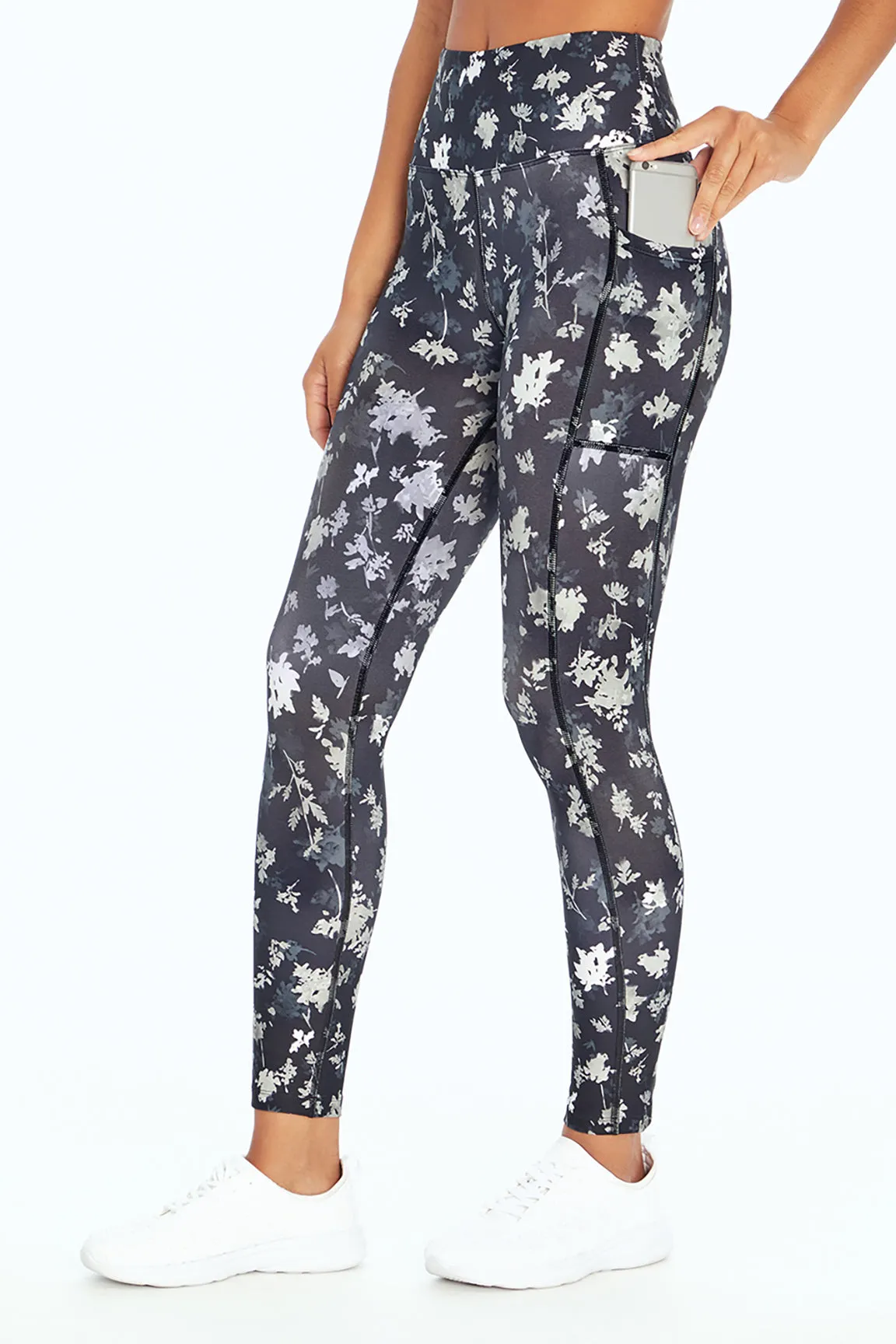 High Rise Side Pocket Ankle Legging