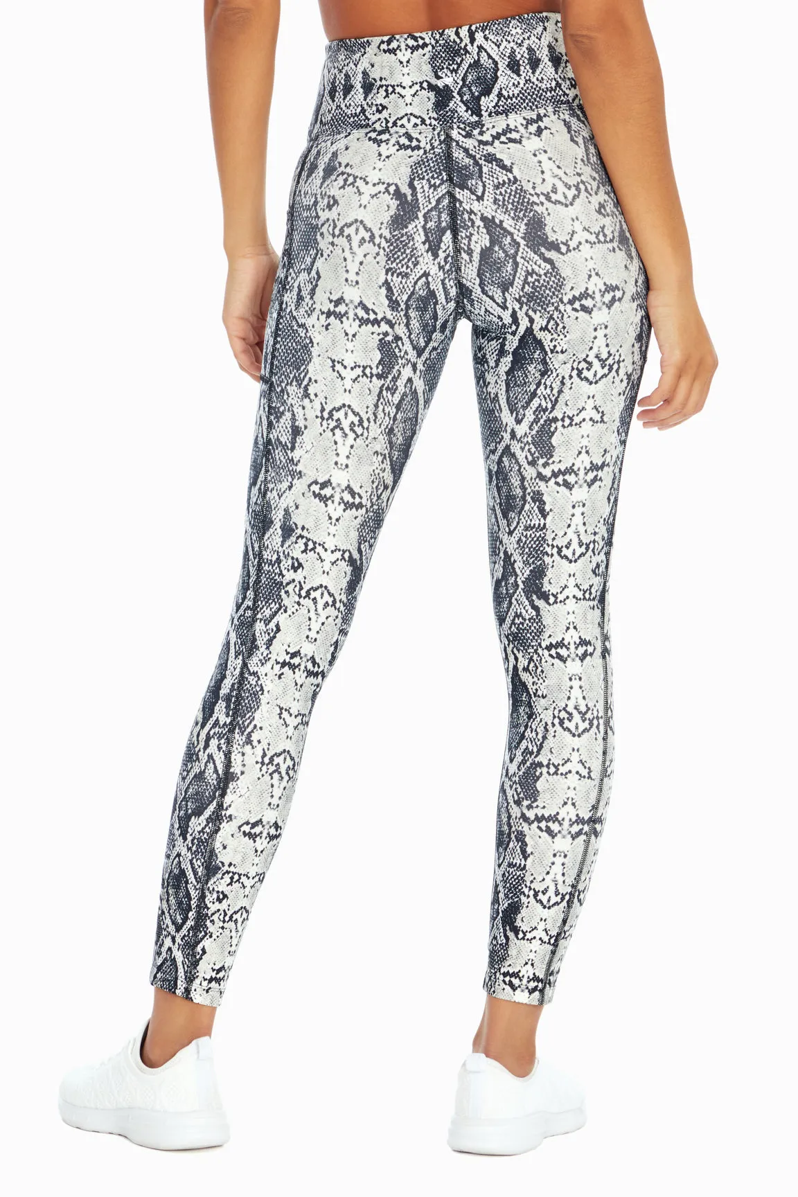 High Rise Side Pocket Ankle Legging