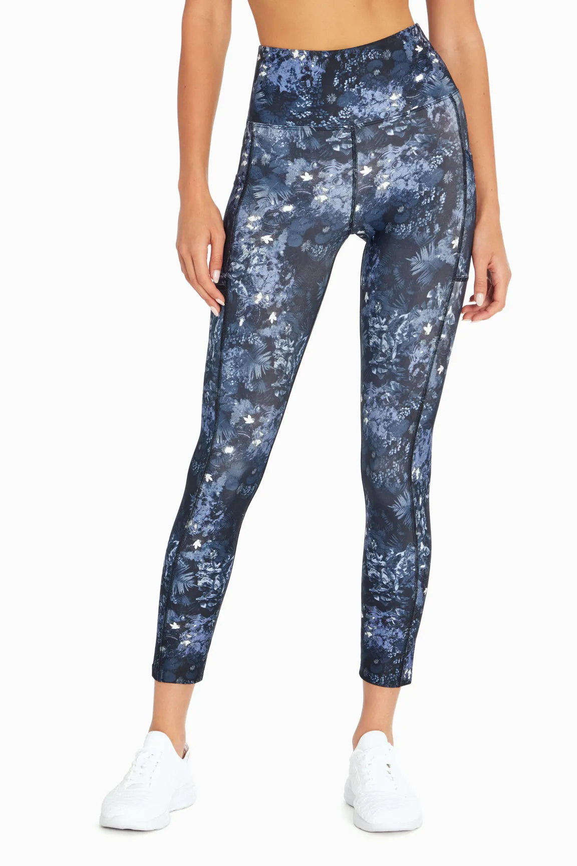 High Rise Side Pocket Ankle Legging