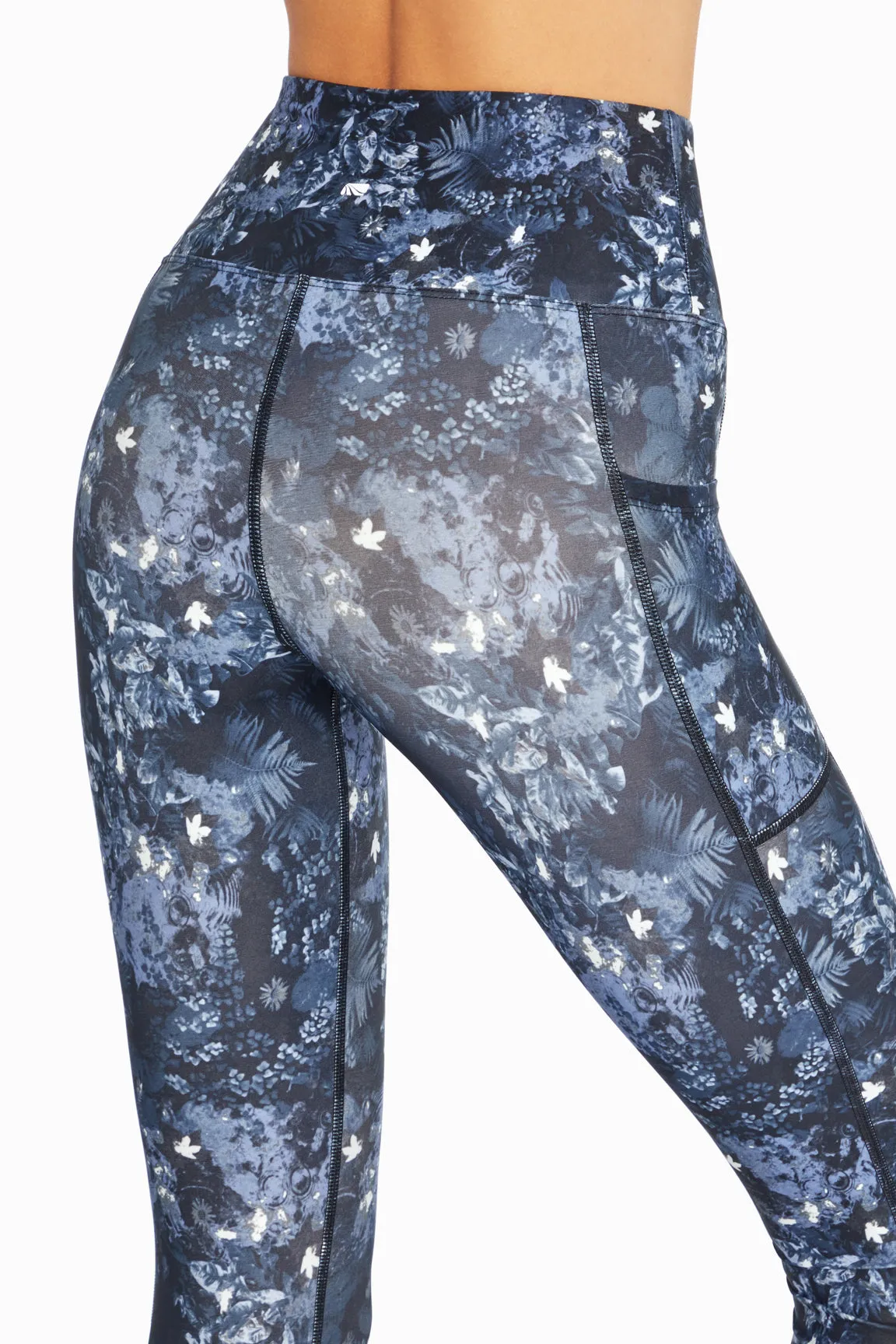 High Rise Side Pocket Ankle Legging