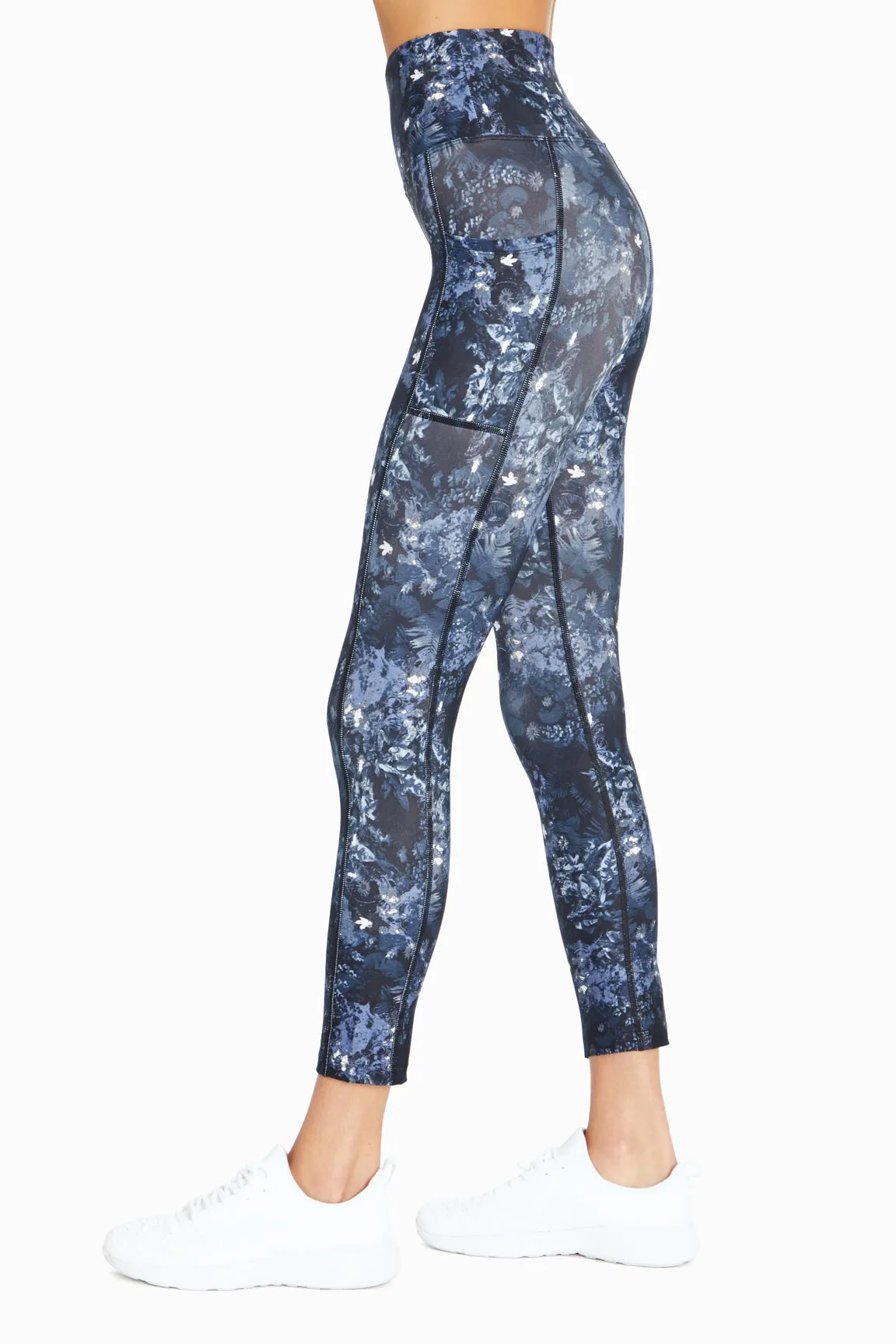 High Rise Side Pocket Ankle Legging