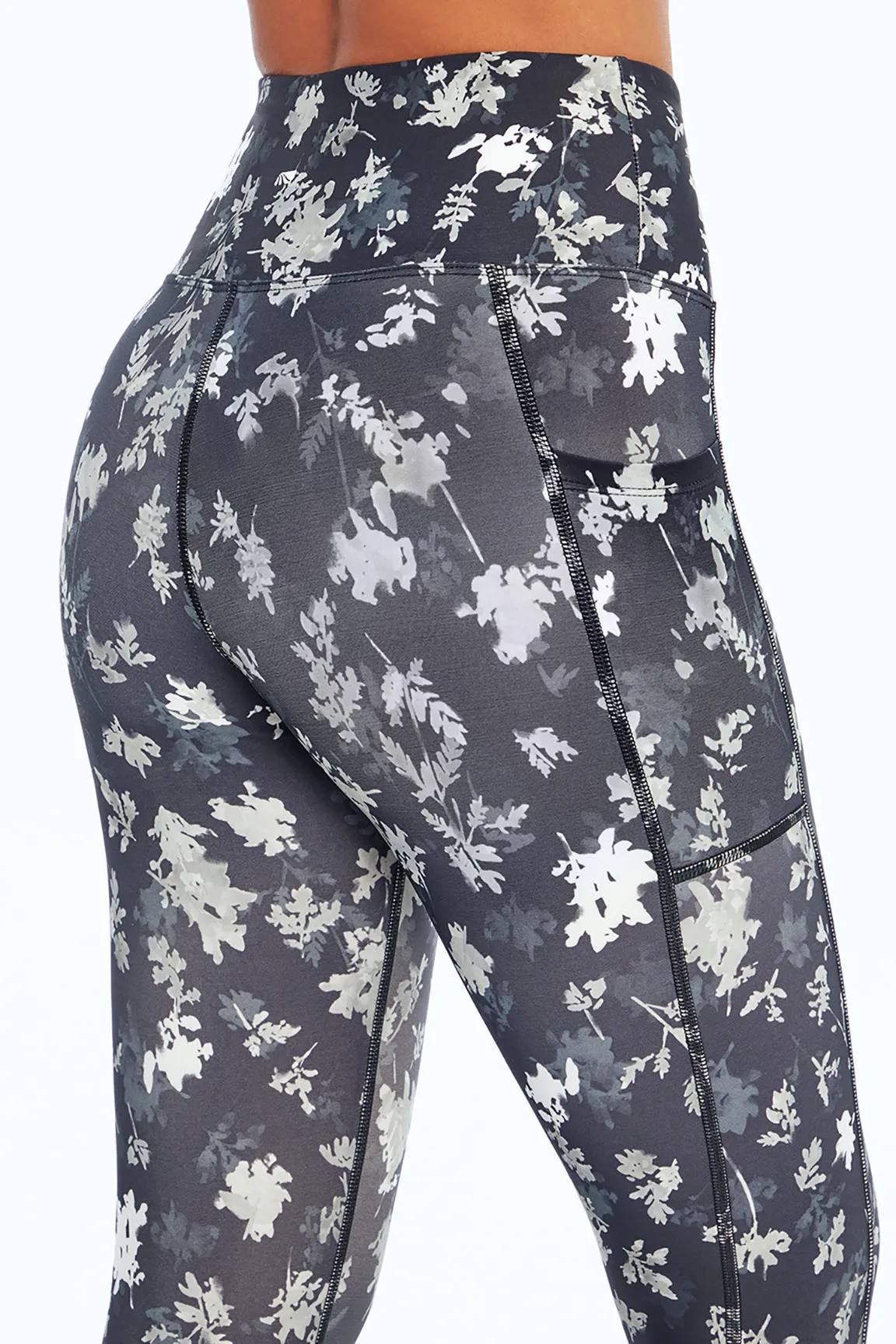High Rise Side Pocket Ankle Legging