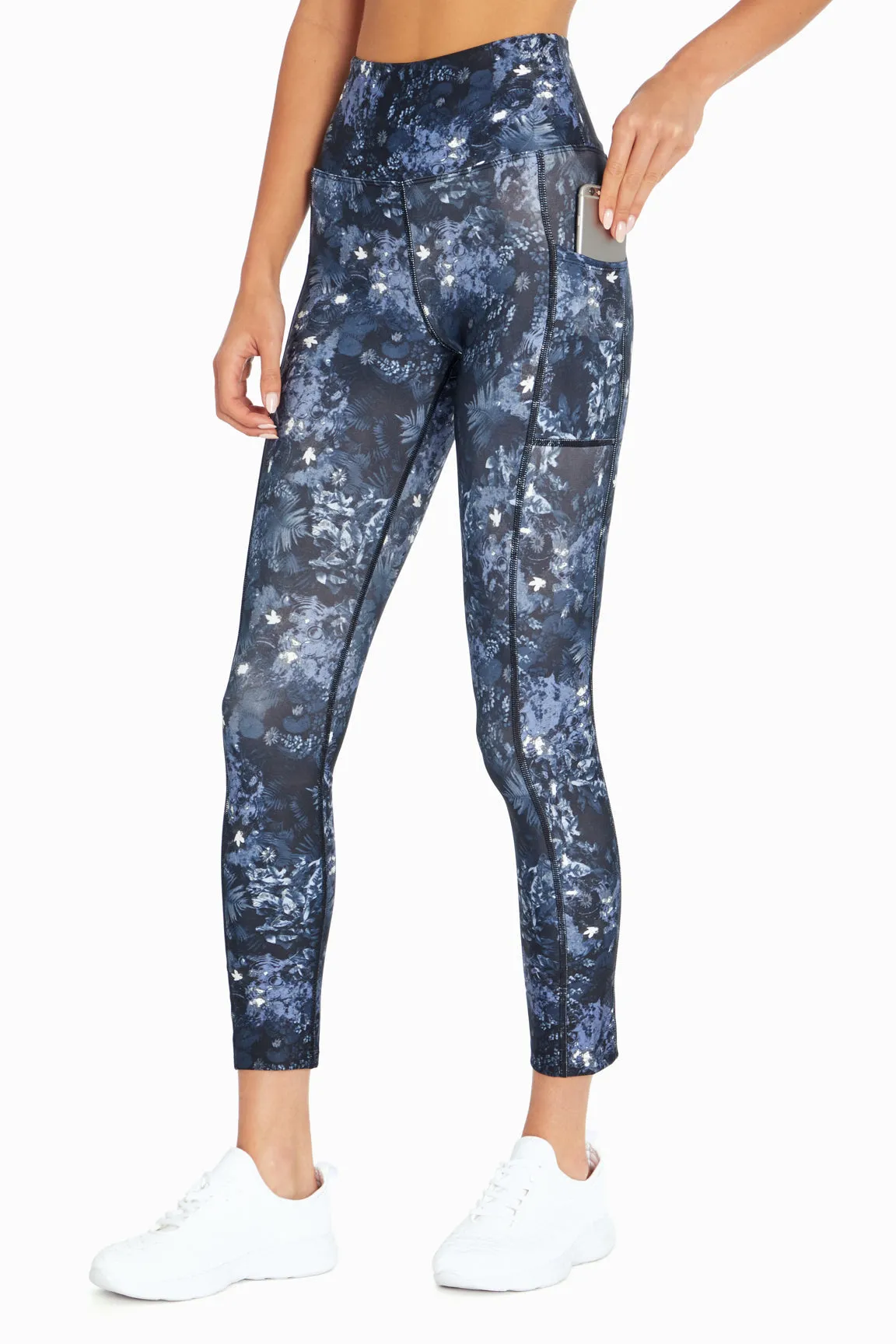 High Rise Side Pocket Ankle Legging