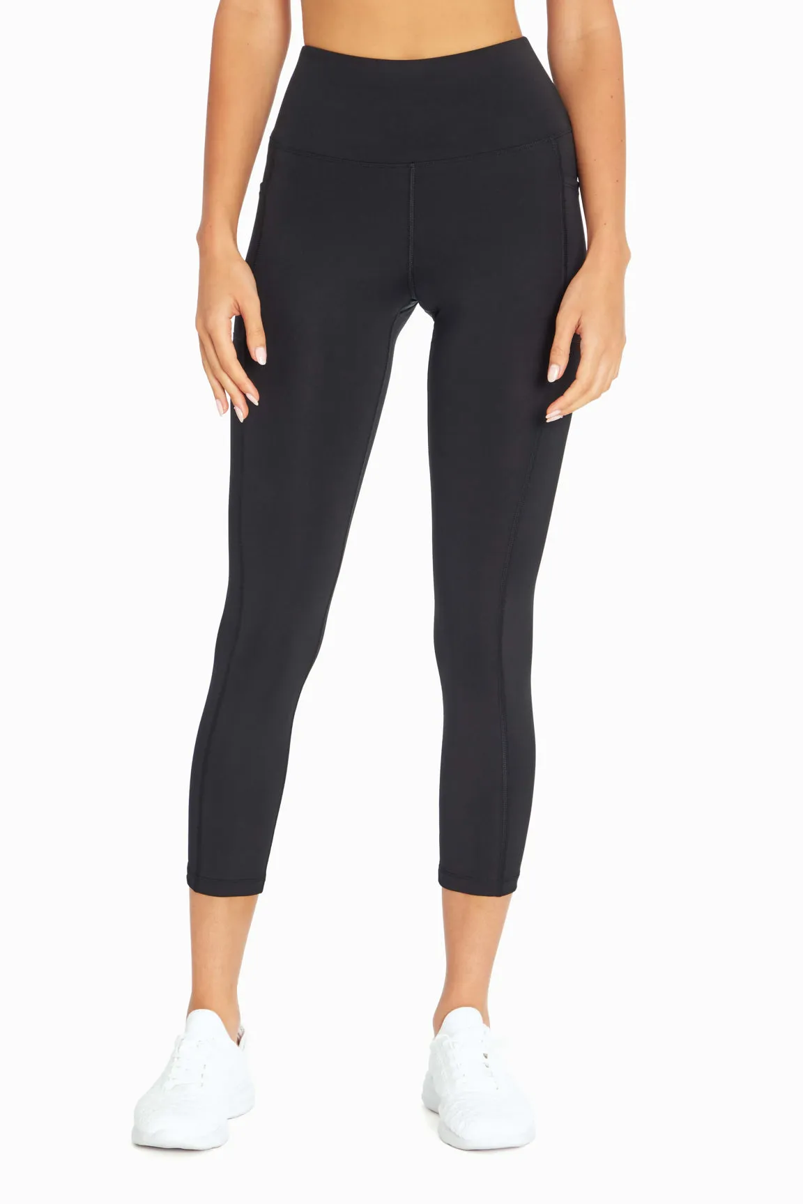 High Rise Side Pocket Ankle Legging