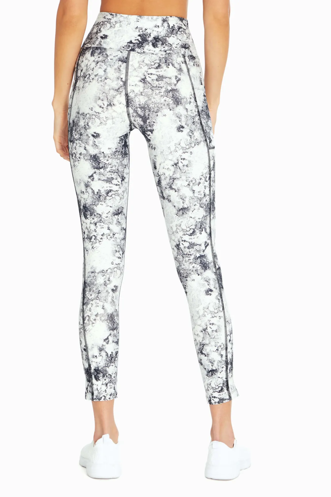 High Rise Side Pocket Ankle Legging