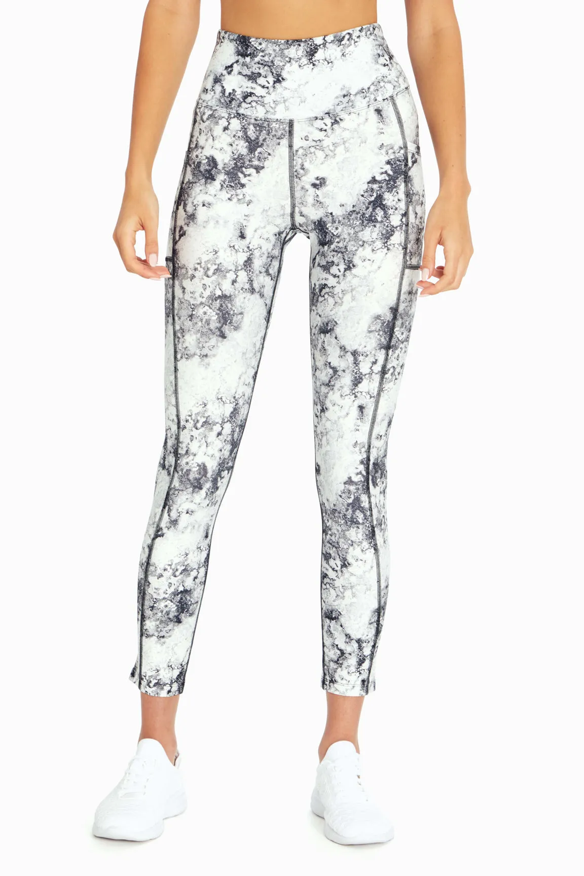 High Rise Side Pocket Ankle Legging