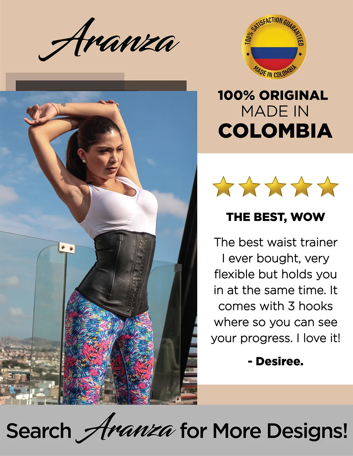 Latex Waist Trainer Cinturilla Antonella