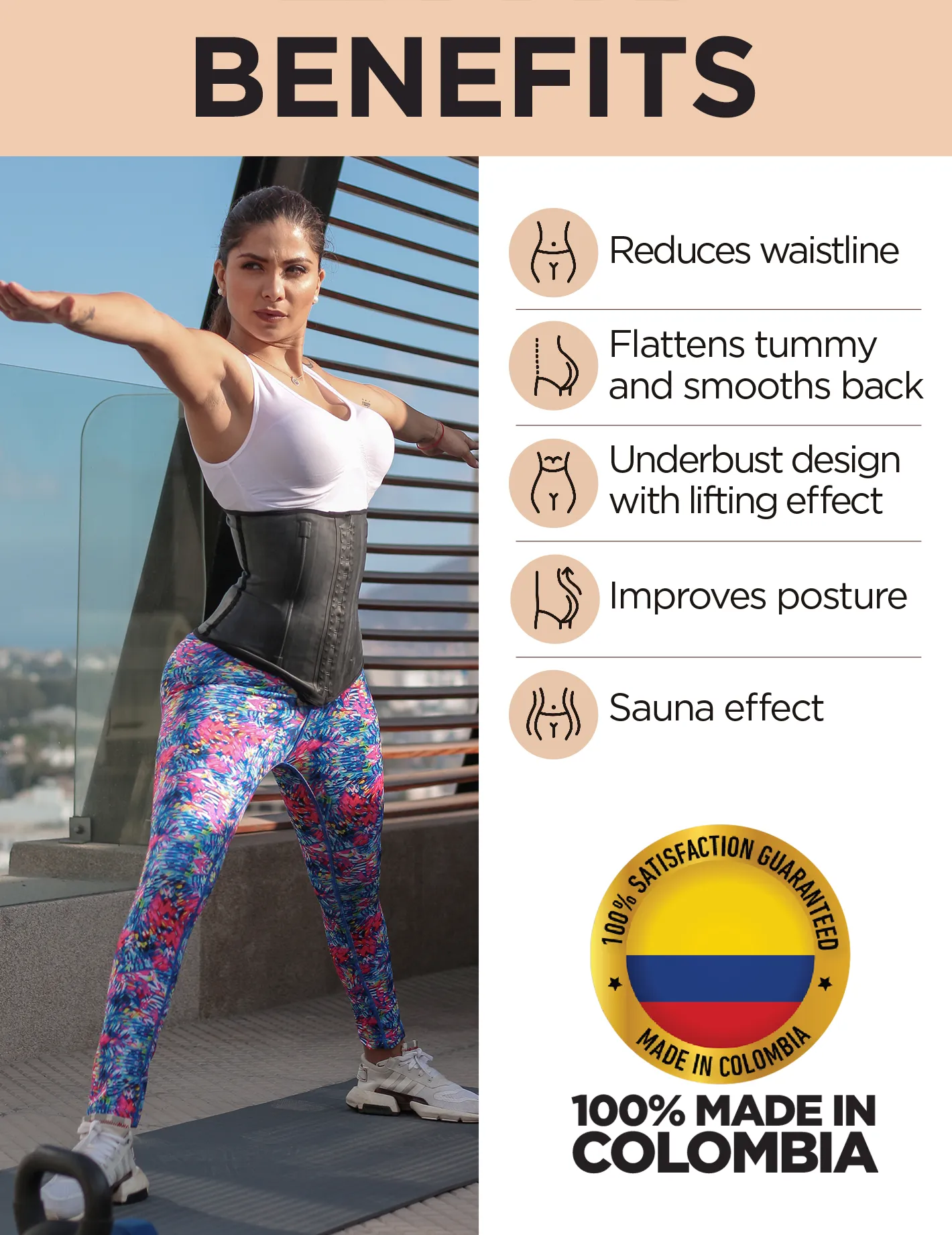 Latex Waist Trainer Cinturilla Antonella