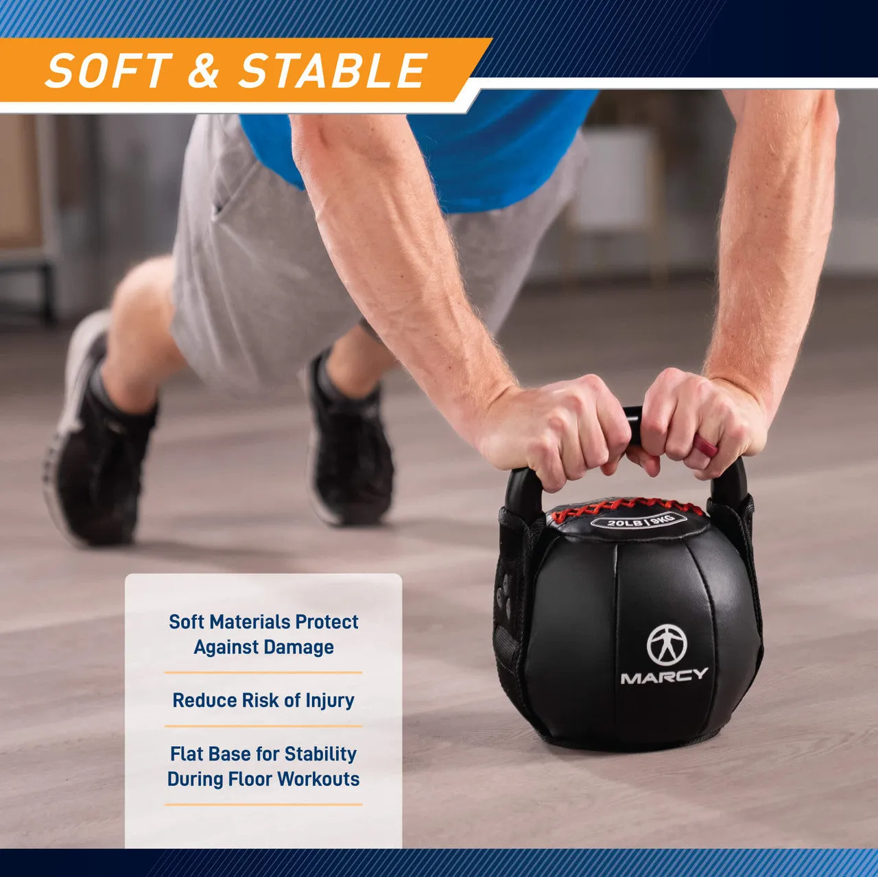 Marcy 40lb Soft Kettlebell | SKB-040