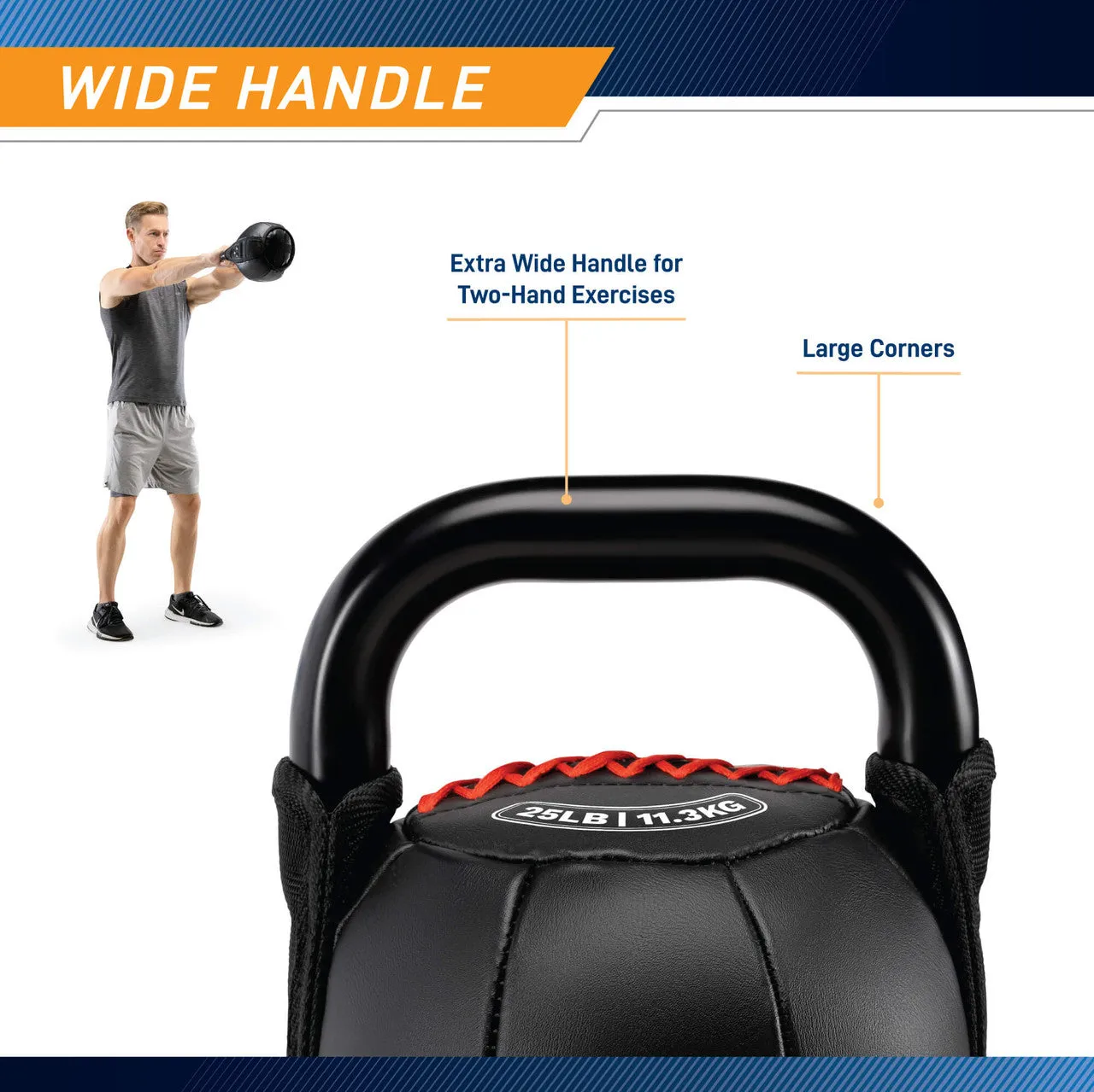 Marcy 40lb Soft Kettlebell | SKB-040
