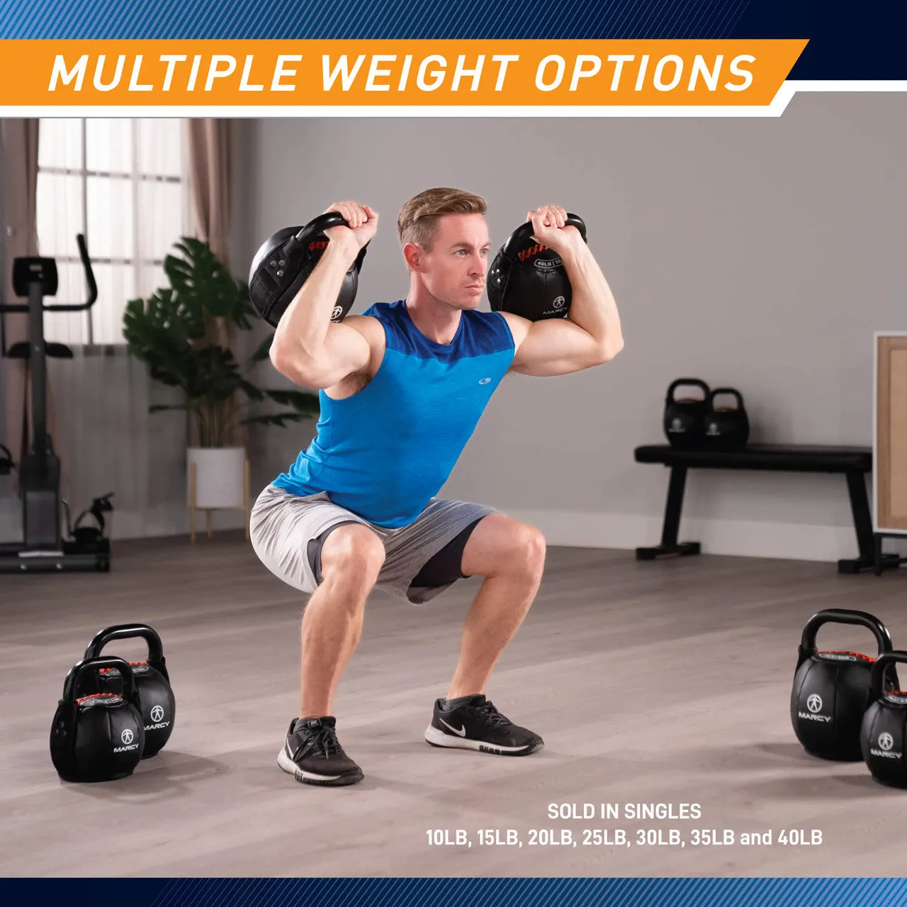 Marcy 40lb Soft Kettlebell | SKB-040