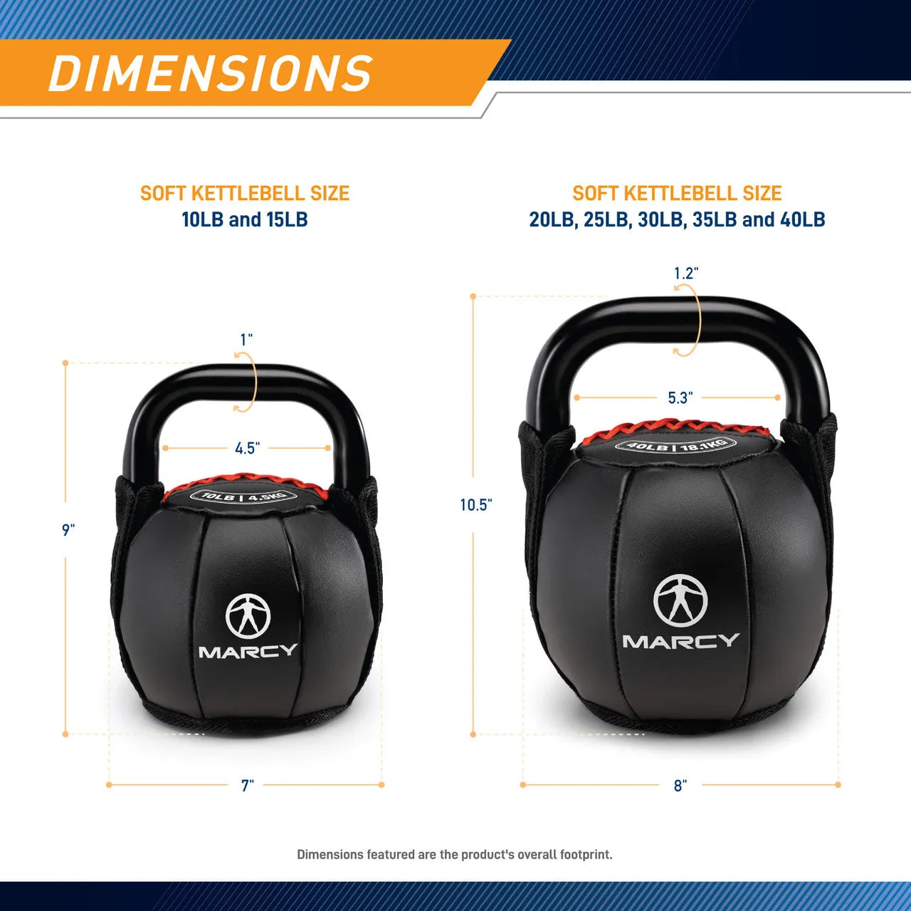 Marcy 40lb Soft Kettlebell | SKB-040